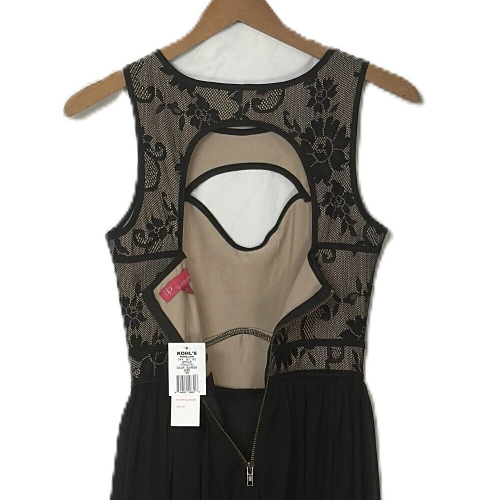 Cute Mini Dress Lace Tap Tank Top Cut Out Size Xsmall - Picture 5 of 6